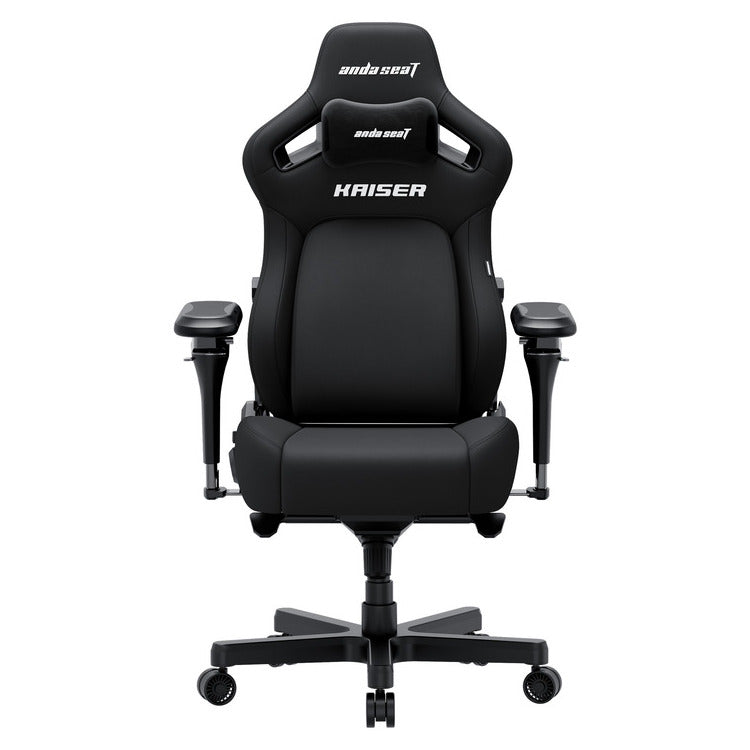 ANDA SEAT Gaming-Stuhl KAISER-4 V2 XL Schwarzer Stoff mit 6D Armlehne