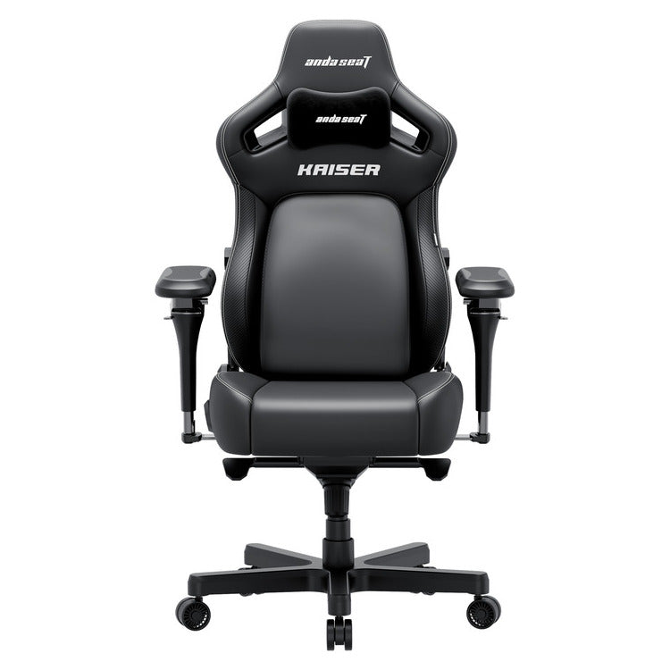 ANDA SEAT Gaming Stuhl KAISER-4 V2 XL Schwarz mit 6D Armlehne