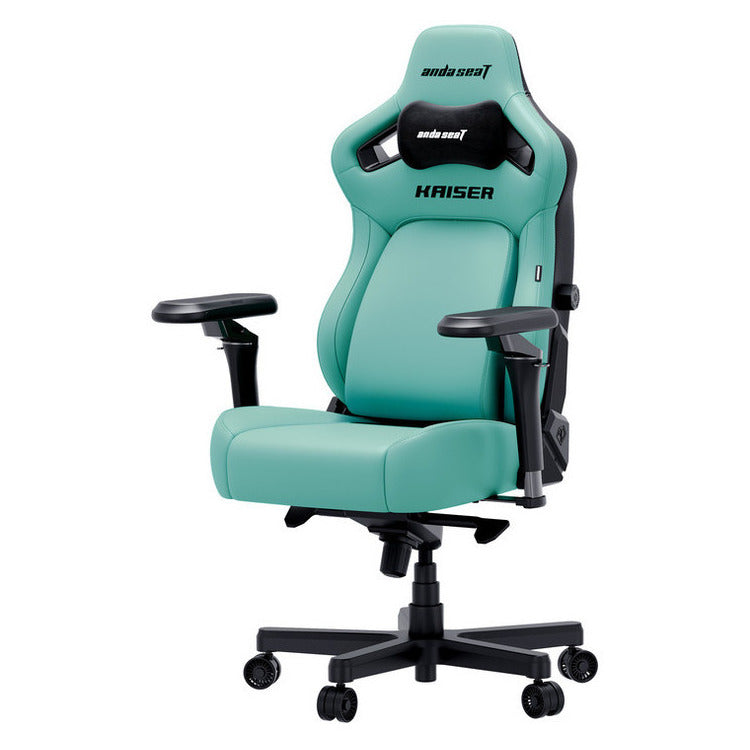 ANDA SEAT Gaming Chair KAISER-4 V2 XL Green with 6D Armrest