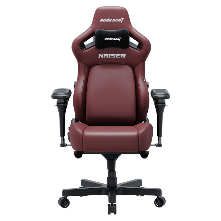 ANDA SEAT Gaming-Stuhl KAISER-4 V2 XL Maroon mit 6D-Armlehne