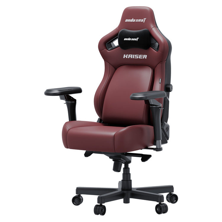 ANDA SEAT Gaming Chair KAISER-4 V2 XL Maroon with 6D Armrest