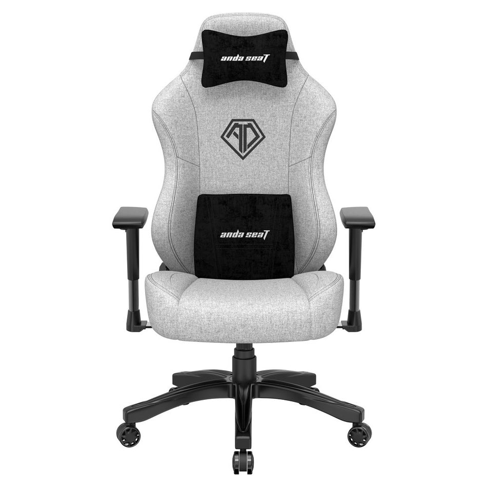 ANDA SEAT Gaming Stuhl PHANTOM-3 Groß Grau Stoff
