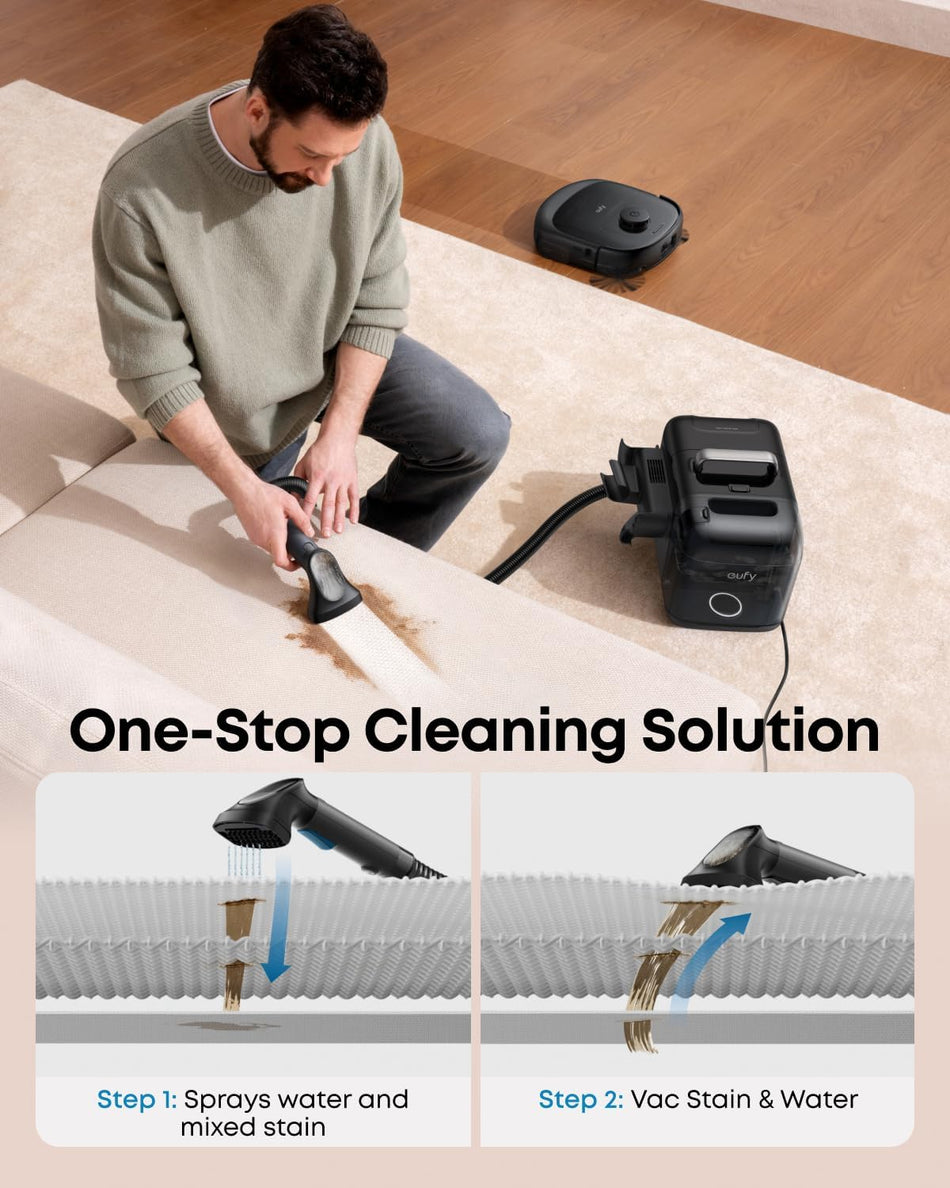 Anker Eufy Robot Vacuum Cleaner E28 Omni with Mop All-In-One