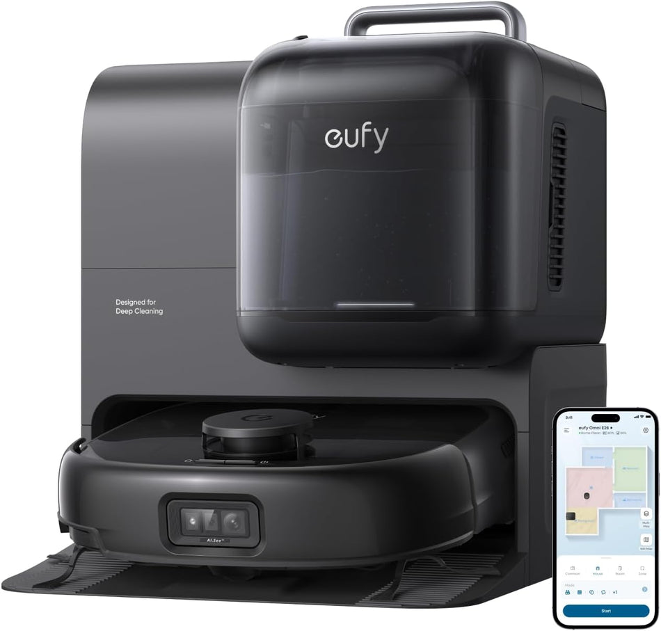 Anker Eufy Robot Vacuum Cleaner E28 Omni with Mop All-In-One