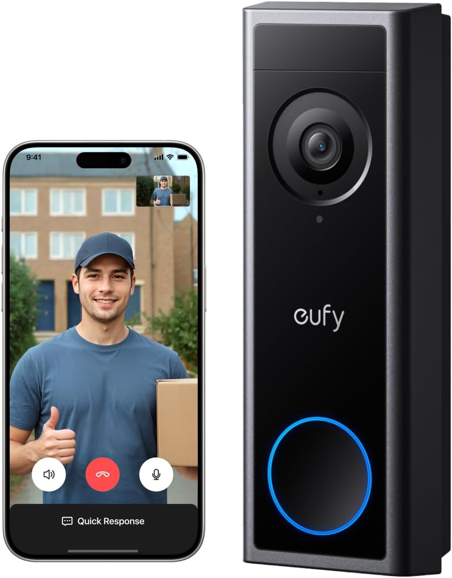 ANKER Eufy Video Doorbell C30 Battery Powered,2K