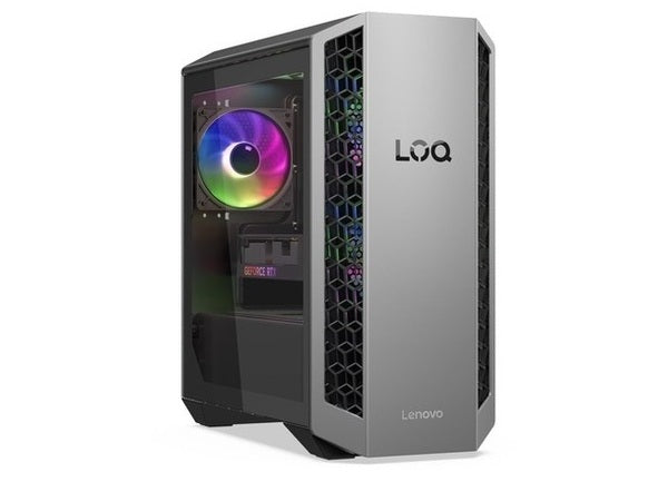 LENOVO PC LOQ Tower 26ADR10/R7-8745HX/32GB/1TB SSD/NVIDIA GeForce RTX 5060 8GB/Win 11 Home/Luna GreyandEclipse Black