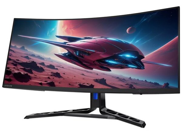 LENOVO Écran Gaming Legion R34w-30 34'' WQHD VA Incurvé, HDMI, Display Port, AMD FreeSync Premium, Haut-parleurs, Garantie 3 ans