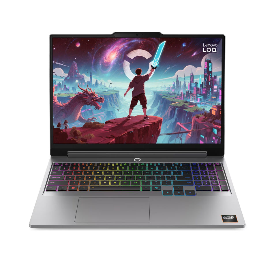 LENOVO Laptop LOQ 15AHP11 15.3'' FHD IPS/R7-250/16GB/512GB SSD/NVIDIA GeForce RTX 5060 8GB/Win 11 Home/3Y Premium/Luna Grey