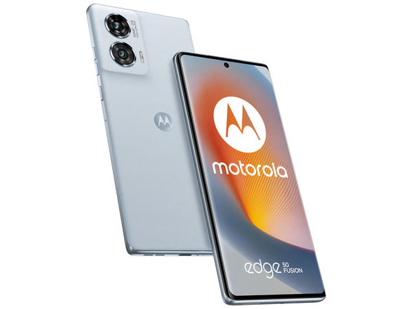 MOTOROLA Smartphone Edge 50 Fusion 6,7''/Snapdragon 7s/8GB/256GB/5G/Android 14/Marshmallow Blue(Vegan Leather)