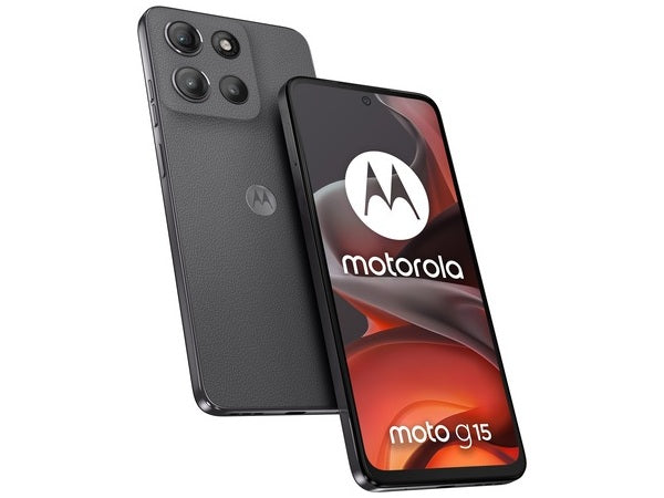 MOTOROLA Smartphone G15, 6.72''/MediaTek Helio G81/8GB/512GB/Android 15/Gravity Grey (Vegan Leather)