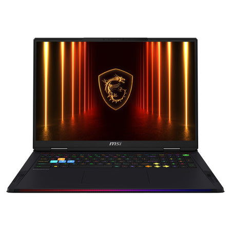 MSI Laptop  Raider 18 Max HX A2WI 18'' 3840x2400 MiniLED 120Hz/U9- 290HX/64GB/2TB SSD NVMe PCIe/NVidia GeForce RTX 5080 16GB/Win 11 Pro/2Y/Core Black