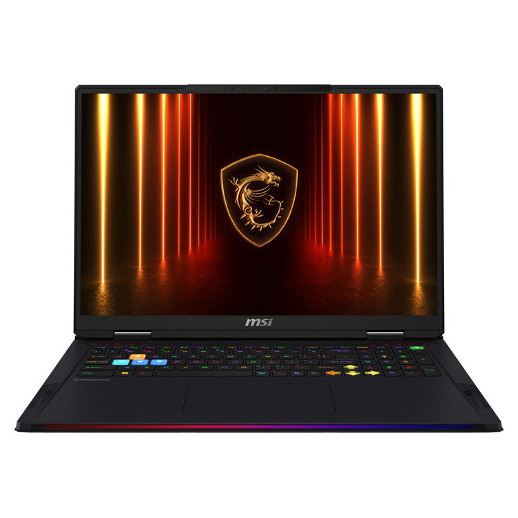 MSI Laptop  Raider 18 Max HX A2WI 18'' 3840x2400 MiniLED 120Hz/U9- 290HX/64GB/2TB SSD NVMe PCIe/NVidia GeForce RTX 5080 16GB/Win 11 Pro/2Y/Core Black