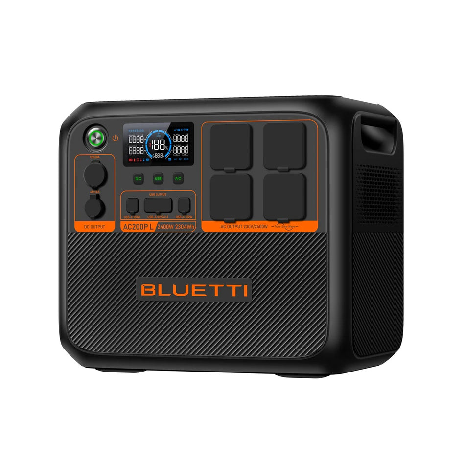 BLUETTI Premium AC200PL Centrale électrique extensible Sortie CA 2400 W 2304 Wh