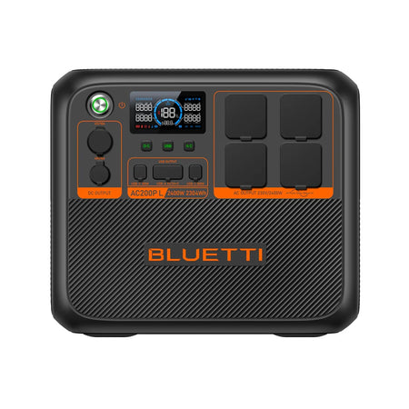 BLUETTI Premium AC200PL Expandable Power Station Expandable, 2400W AC Outlet 2304Wh