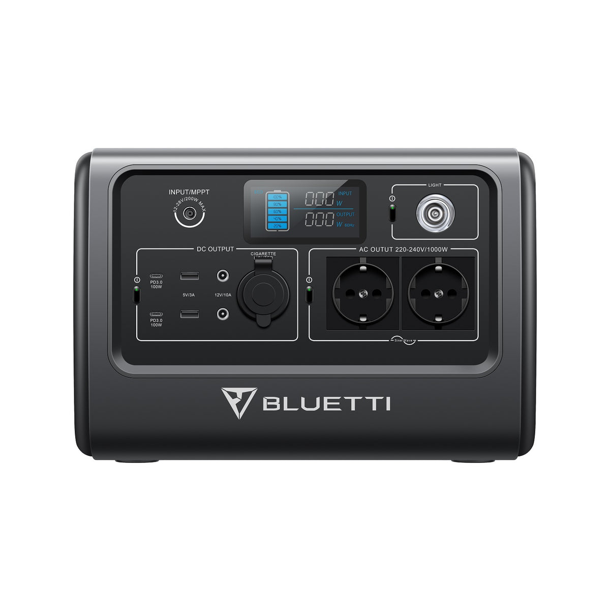 BLUETTI Power Station EB70, 1000W AC Outlet 716Wh