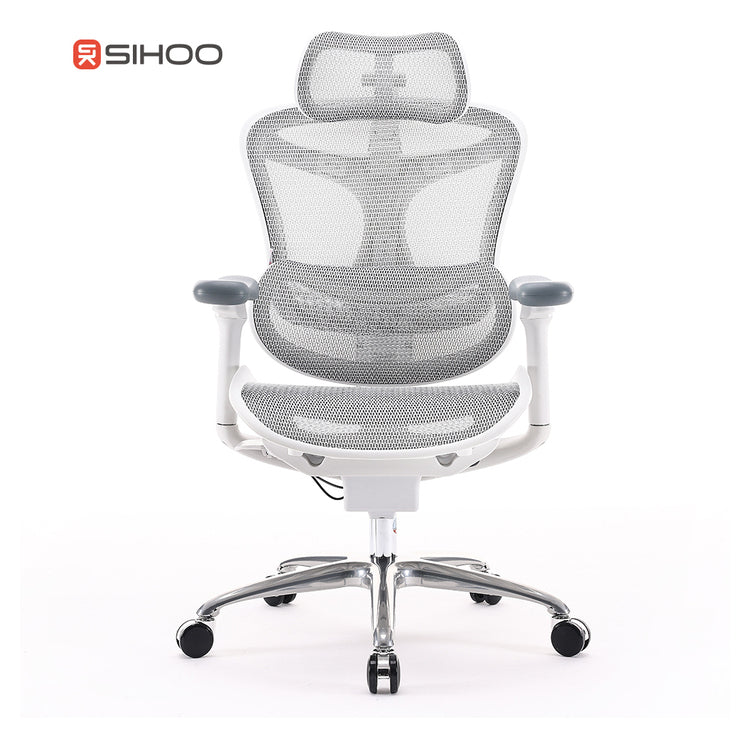 SIHOO ERGONOMISCHER BÜROSTUHL DORO C300 OFF WHITE
