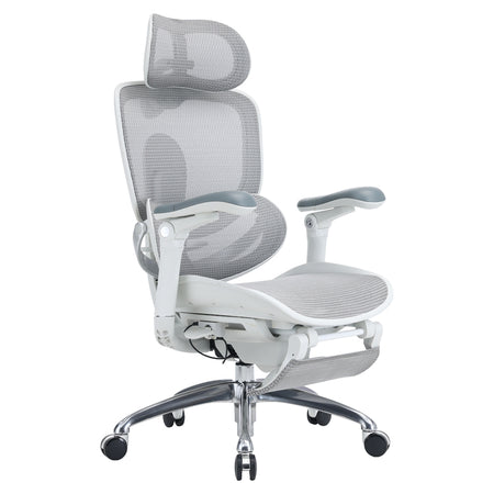 SIHOO ERGONOMIC CHAIR DORO C300 PRO V2 OFF WHITE with Footrest