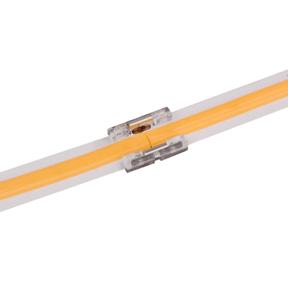 EuroSpot Σύνδεσμος Ευθείας Ταινίας Led 2Pin για COB 8mm