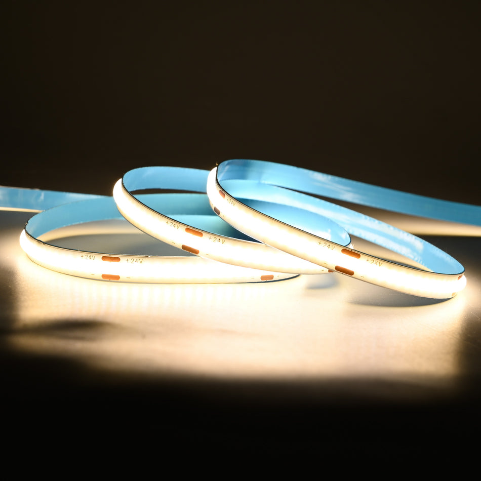 EuroSpot Led Ταινία DC:24V COB IP20 15W/M 95lm/W 4000K 5m Φυσικό Λευκό