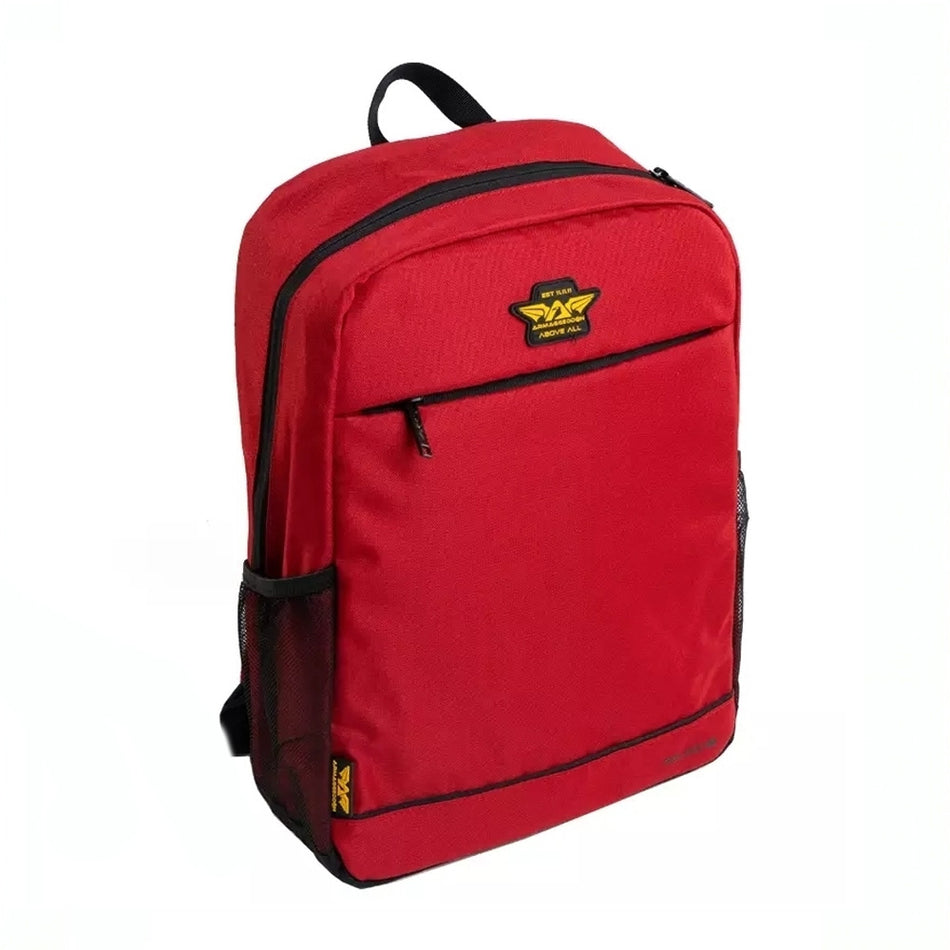 Armaggeddon 15.6 Laptop Eco Backpack Red Black