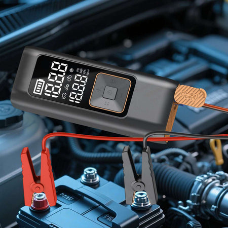 TCCBAC HK580(CC238) - 8000mAh Φορητός Εκκινητής Μπαταρίας Αυτοκινήτου 1000A με Power Bank  / USB / Τρόμπα / Φακό 12V