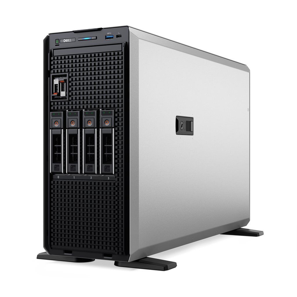 DELL SERVER POWEREDGE T360|Intel 6353P (8C/16T)|32G UDIMM|2X960GB SSD|H755|2PSU| 5Yr Basic Warranty