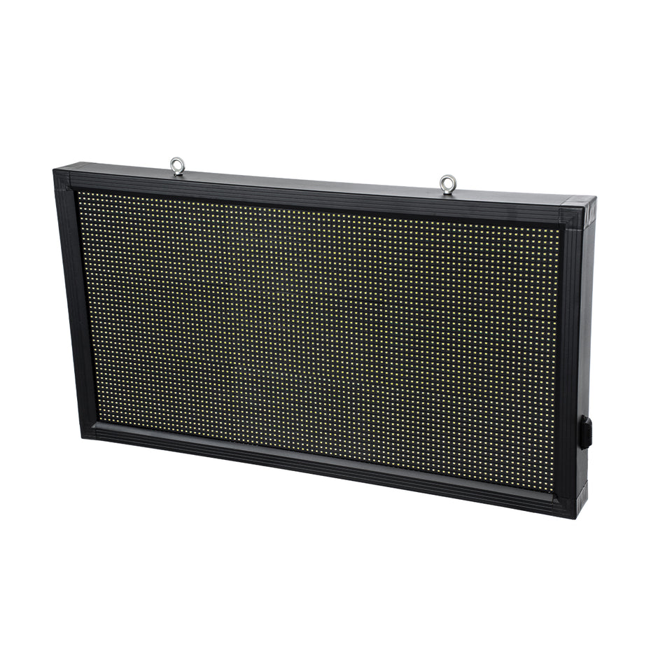 GLOBOSTAR® DISPLAY 90808 Κυλιόμενη Ψηφιακή Επιγραφή 96x48cm P10 Μονής Όψης LED AC 220-240V Αδιάβροχο IP65 Ψυχρό Λευκό 6000K - WiFi Control μέσω FK APP - Αισθητήρας Θερμοκρασίας & Υγρασίας - Μ104 x Π9 x Υ56cm - 2 Χρόνια Εγγύηση