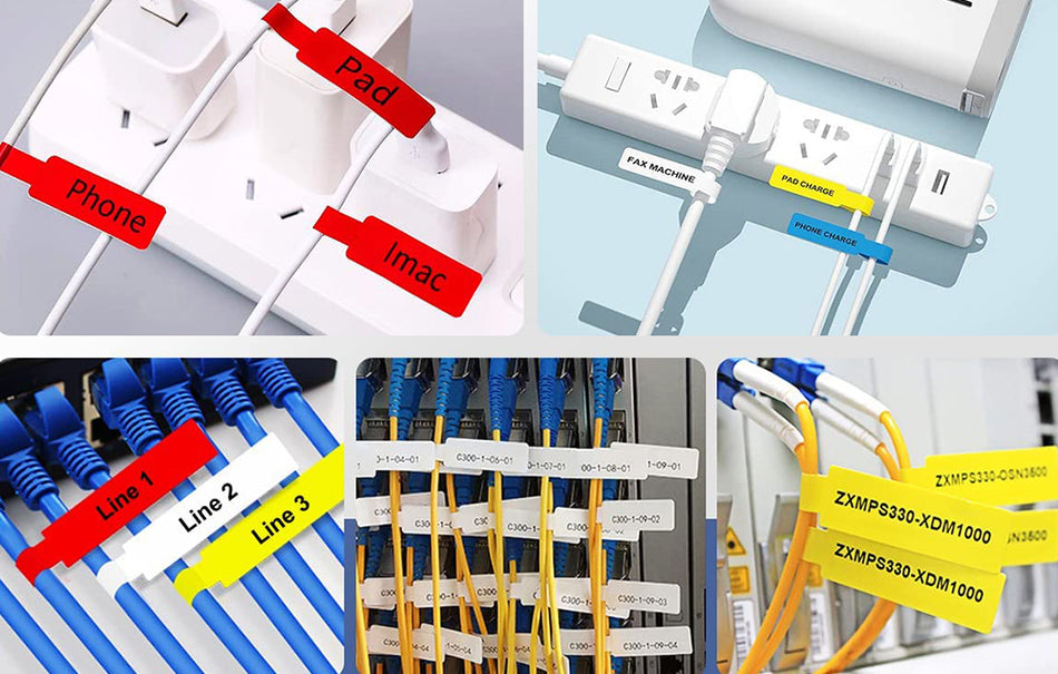 Niimbot Thermal Label Paper 25*38+40 100 Cable Yellow