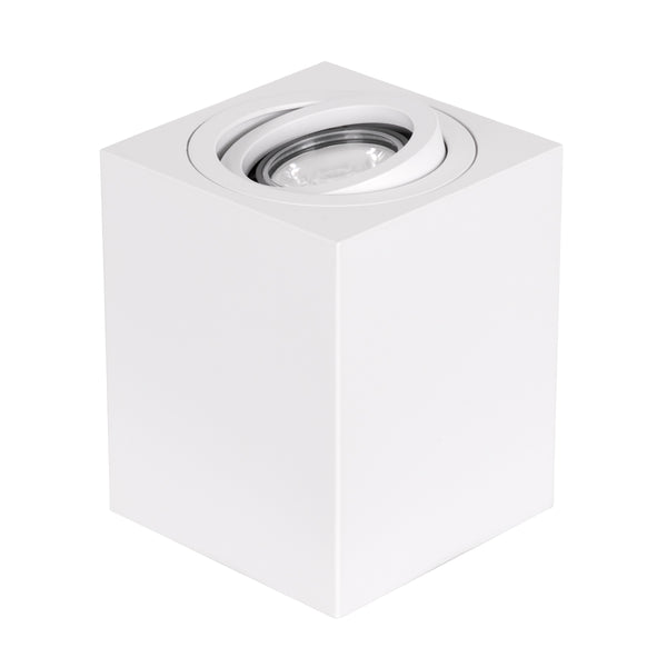 AKIRA Surface Moving Square Aluminium Spotleuchte mit GU10 AC 220–240 V IP44 – 5 Jahre Garantie