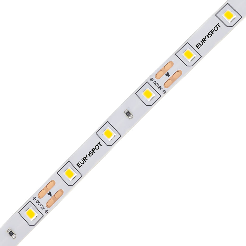 EuroSpot Led Ταινία DC:12V 3528 SMD IP20 4.8W/M 65lm/W 2700K 5m Θερμό Λευκό