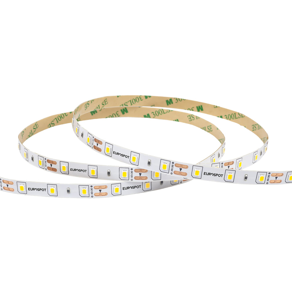 EuroSpot Led Ταινία DC:12V 3528 SMD IP20 4.8W/M 65lm/W 4500K 5m Φυσικό Λευκό