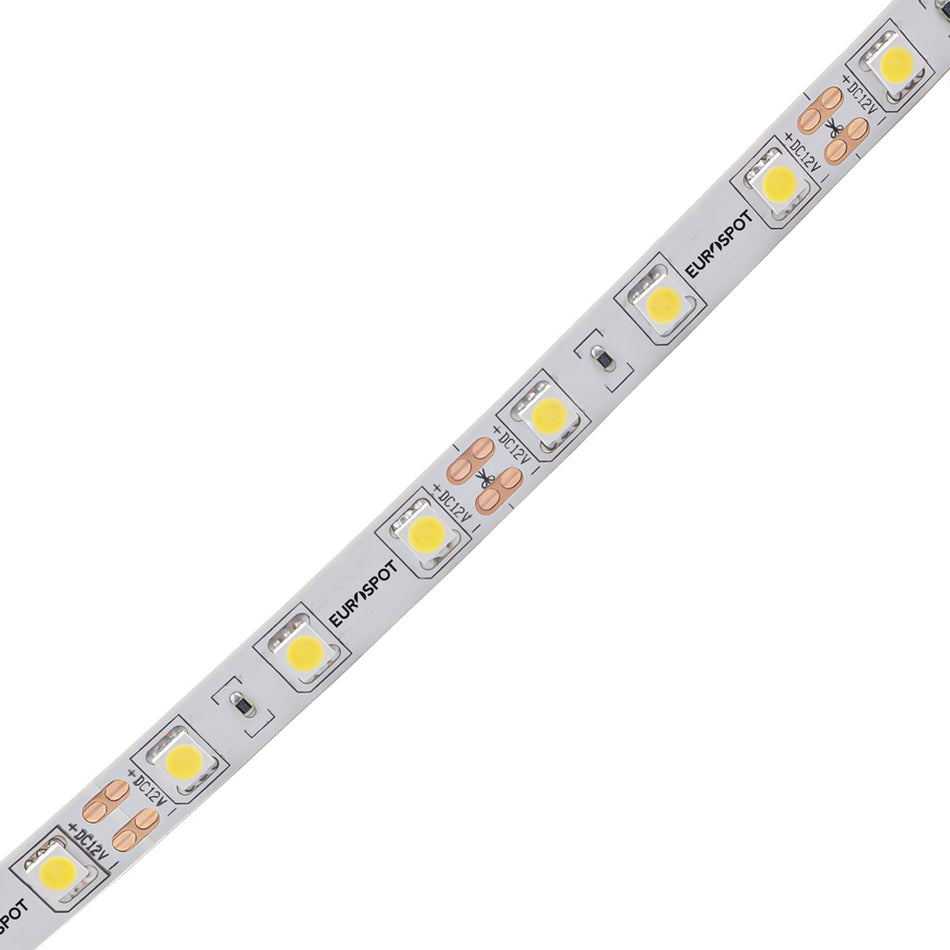 EuroSpot Led Ταινία DC:12V 5050 SMD IP20 14.4W/M 140lm/W 4500K 5m Φυσικό Λευκό