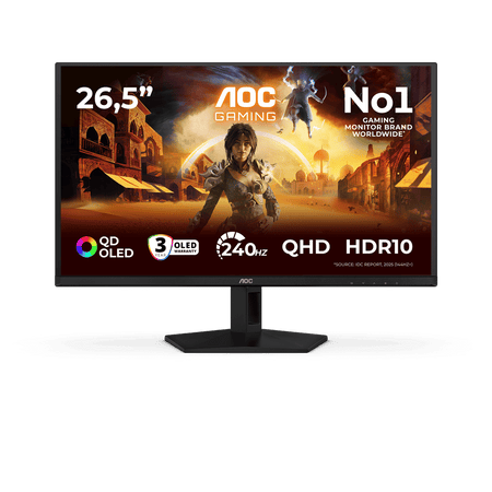 AOC Q27G41ZDF QD-OLED Monitor 25.6" QHD