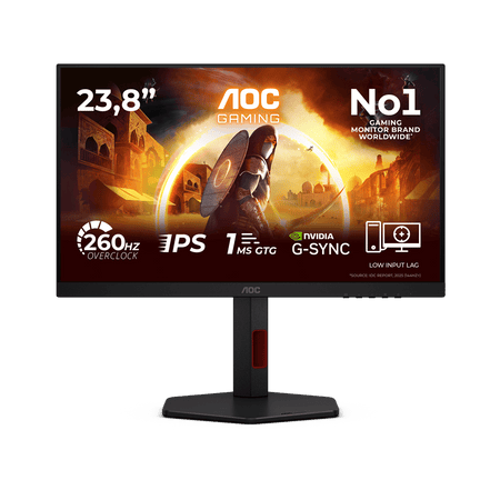 AOC 24G4ZR IPS Monitor 23.8" FHD 260Hz