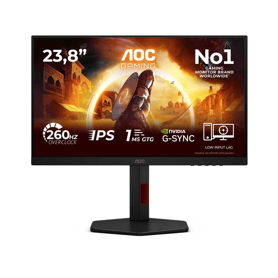AOC 24G4ZR IPS Monitor 23.8" FHD 260Hz
