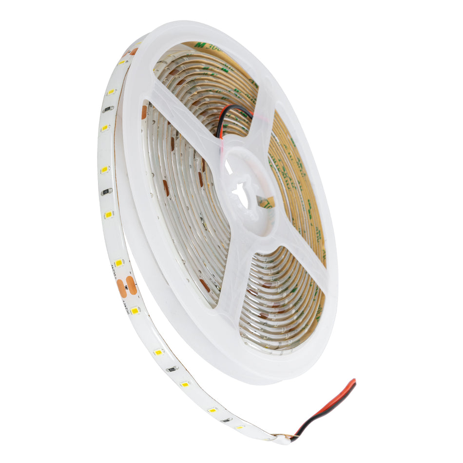 GLOBOSTAR® LILAC 70301 Ταινία LED 6W/m 600lm/m 120° DC 24V Αδιάβροχη IP65 60 x SMD2835 Chip/m Φυσικό Λευκό 4500K Dimmable - Sanan SMD Chip - Μ500 x Π0.8 x Υ0.2cm - Ρολό 5 Μέτρων - 5 Χρόνια Εγγύηση