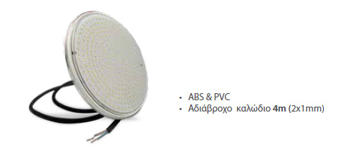 ΠΛΑΚΕΤΑ LED 24W RGB IP68 DC 12V