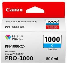 Μελάνι Canon PFI-1000 Κυανό