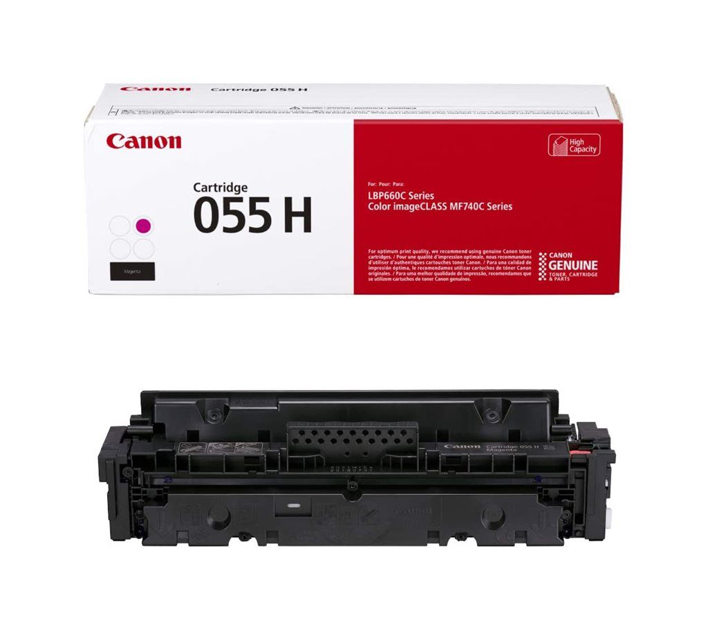 Toner Canon 055H Υψηλής Απόδοσης 5.9K Ματζέντα