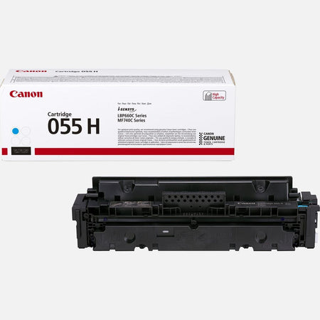 Toner Canon 055H Υψηλής Απόδοσης 5.9K Κυανό