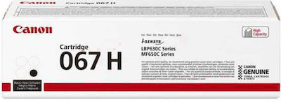 Canon 067H Γνήσιο Toner Laser Εκτυπωτή Μαύρο High Capacity 3130 Σελίδων 5106C002