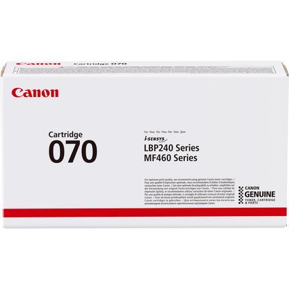 Canon 070 Γνήσιο Toner Laser Εκτυπωτή Μαύρο 3000 Σελίδων 5639C002