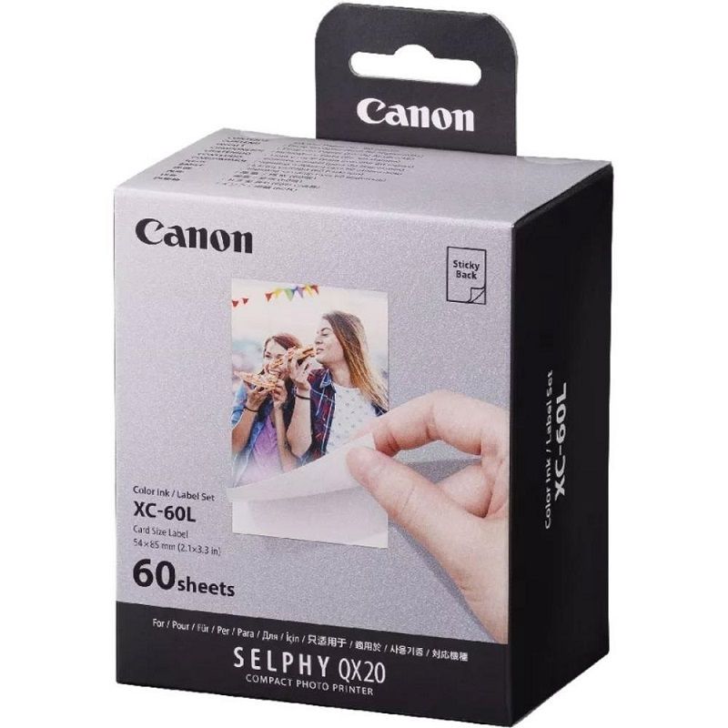 Canon Xc-60l Color Ink & Sticker Set 60prints 54x85 Mm 6756c001aa Canxc60l