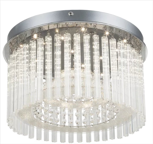 JOYCEceiling light metal chromed, LED
