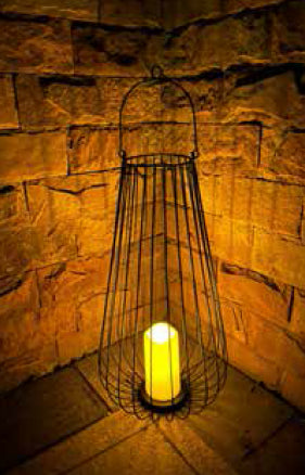 ΦΑΝΑΡΙ ΜΕΤΑΛΛΙΚΟ ΘΕΡΜΟ ΛΕΥΚΟ FLICKER ΜΠΑΤΑΡΙΑΣ (για3χΑΑΑ)