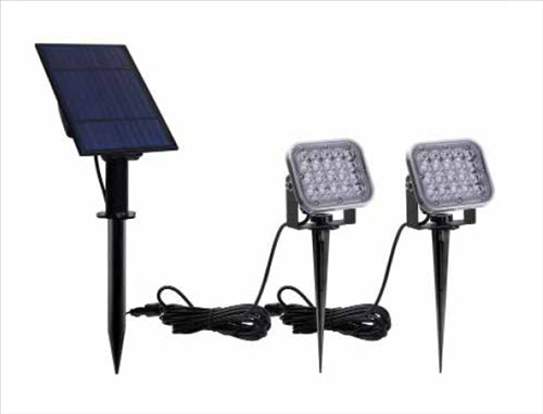 ΗΛΙΑΚΑ  ΠΡΟΒΟΛΑΚΙΑ 2x4W ΘΕΡΜΟ ΛΕΥΚΟ