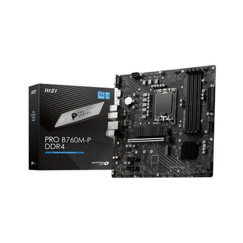 Μητρική MSI Pro B760M-P (B760/DDR4/1700)