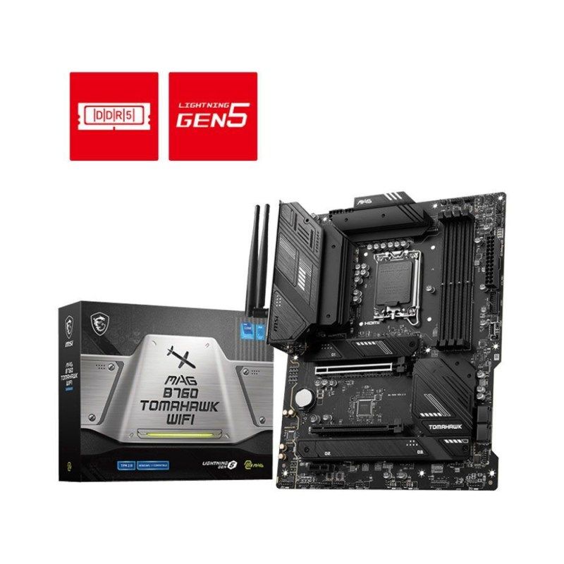 Μητρική MSI MAG B760 Tomahawk WIFI (B760/DDR5/1700)