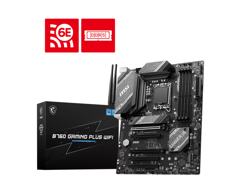 Μητρική MSI B760 Gaming Plus WiFi (B760/DDR5/1700)