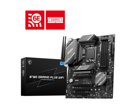 Μητρική MSI B760 Gaming Plus WiFi (B760/DDR5/1700)